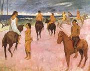 Paul Gauguin Riders on the Beach (mk07) china oil painting reproduction